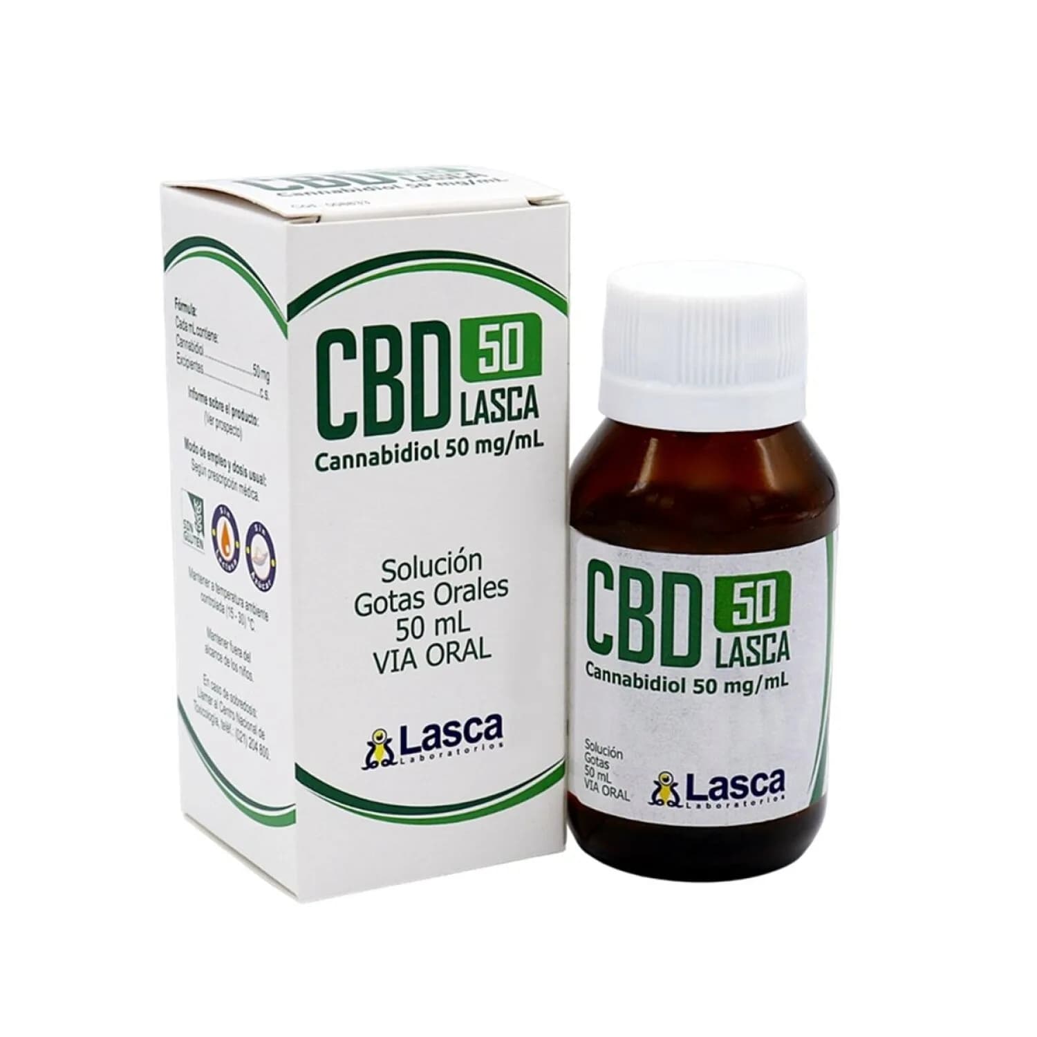 CBD 50 mg cannabidiol Lasca