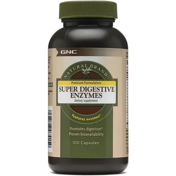 Super digestive enzymes - GNC 100 cápsulas