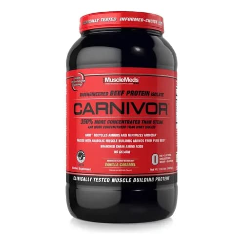 Whey protein isolate Carnivor - chocolate - MuscleMeds 949g
