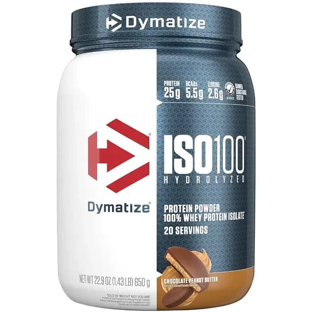 Whey protein isolate - chocolate peanut butter - Dymatize 650g
