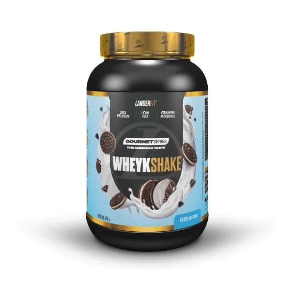 Whey protein WHEYKSHAKE - cookies and cream - Landerfit 900g