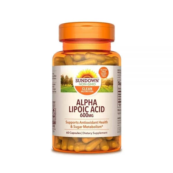 Alpha lipoic acid 600mg - Sundown 60 capsules