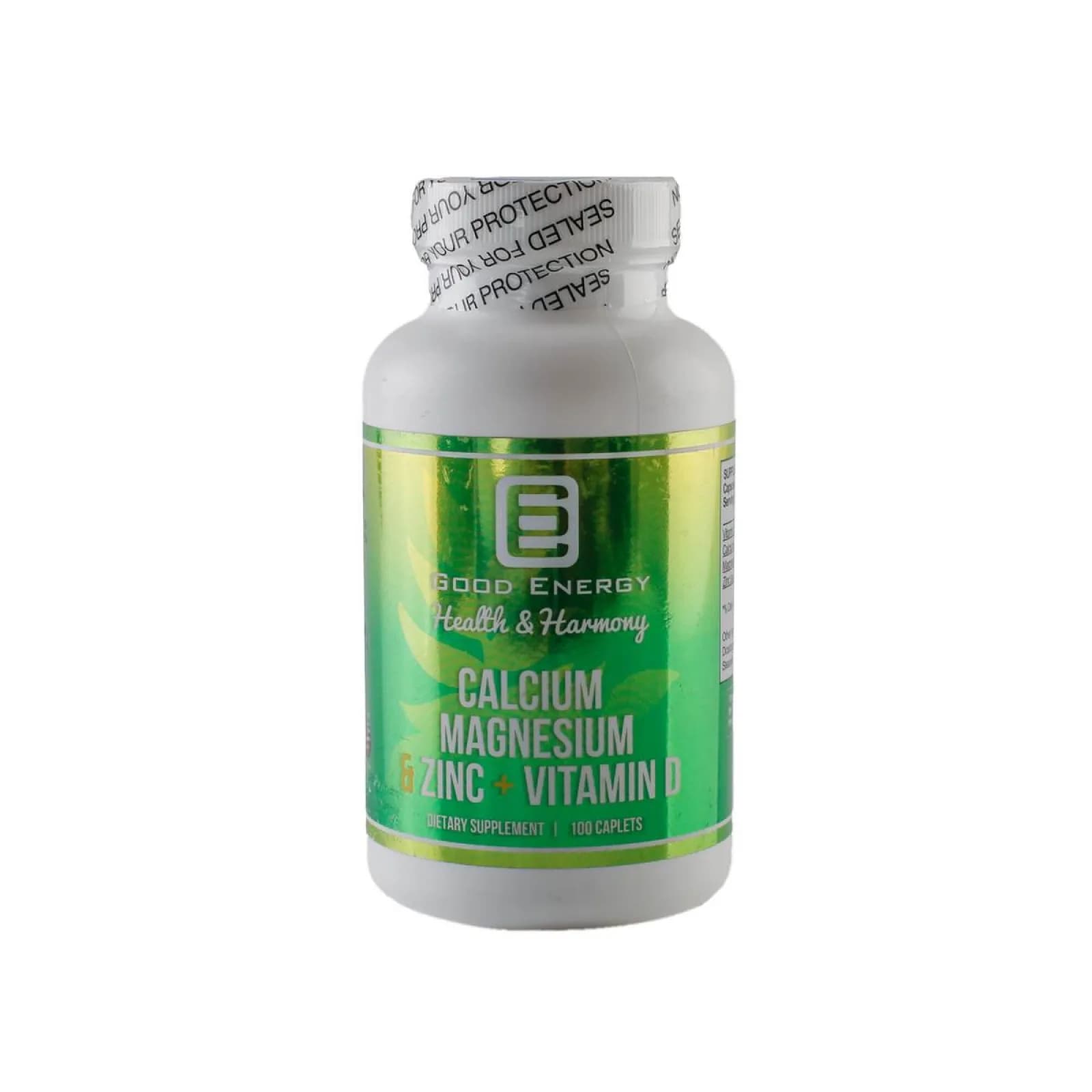 Calcium, Magnesium, Zinc e Vitamin D - Good Energy