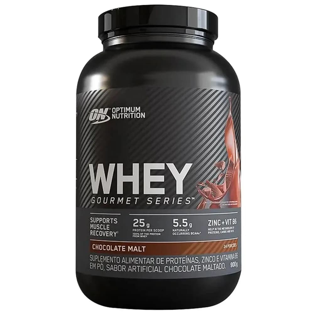 Whey protein Gourmet series - chocolate malt - Optimum Nutrition 900g