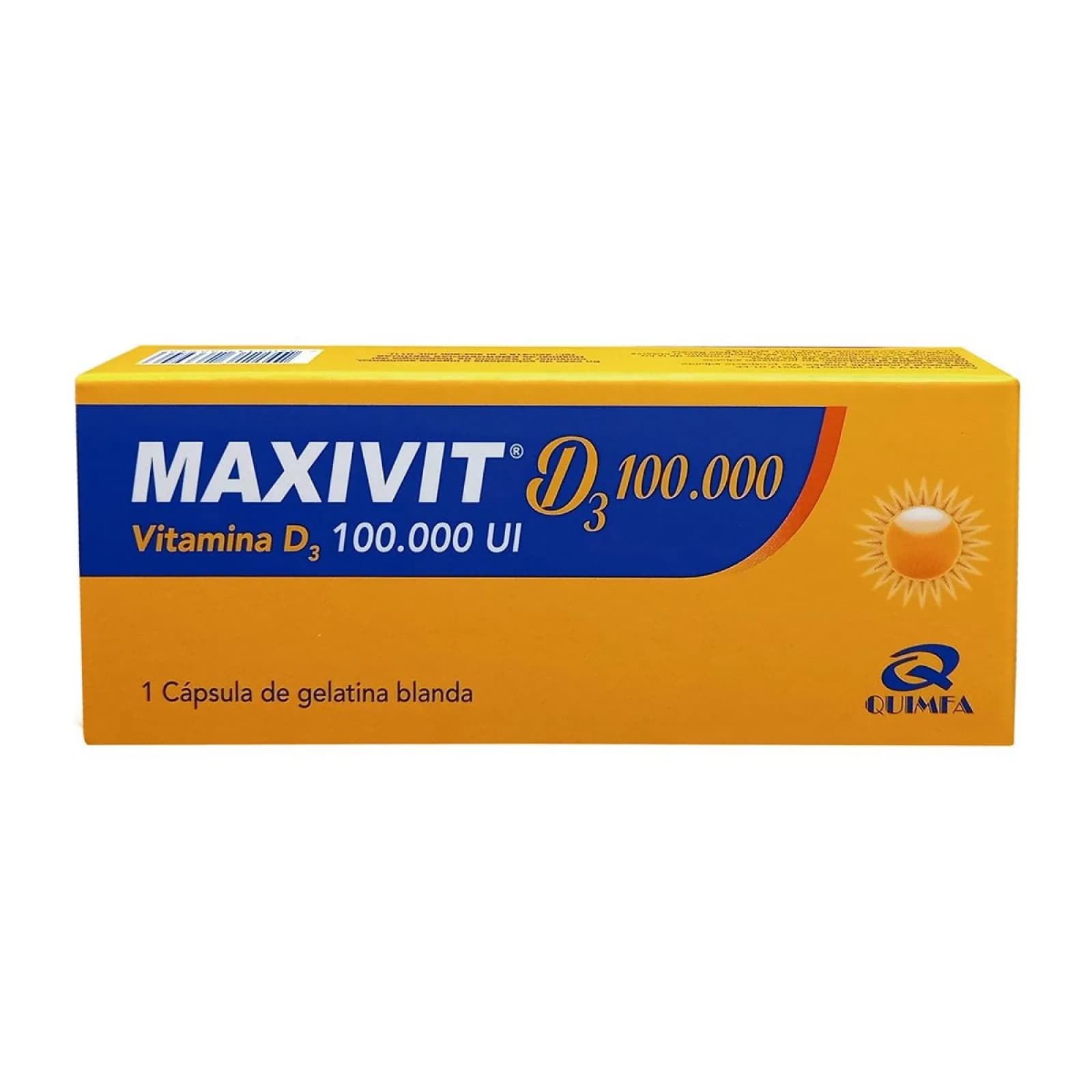 Vitamina D3 100.000UI Maxivit
