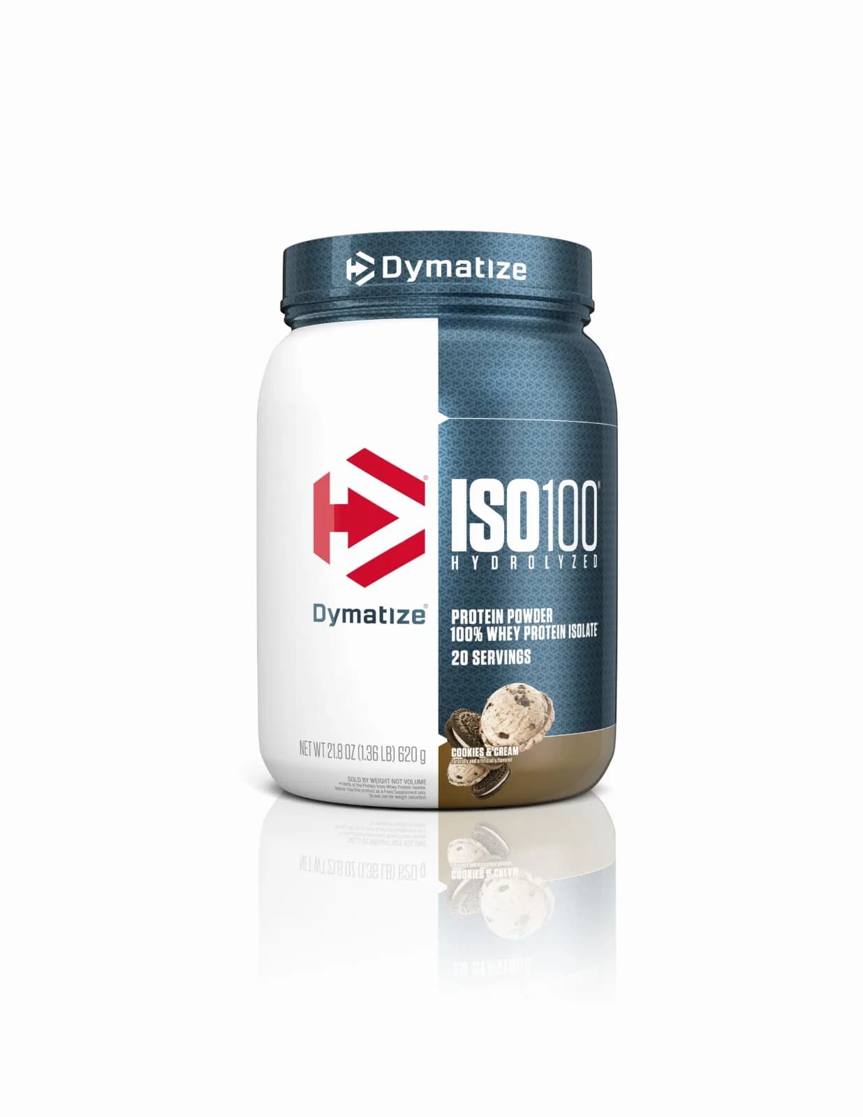 Whey protein isolate - cookies and cream - Dymatize 620g