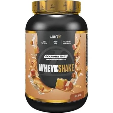 Whey protein WHEYKSHAKE - vanilla and cream - Landerfit 900g