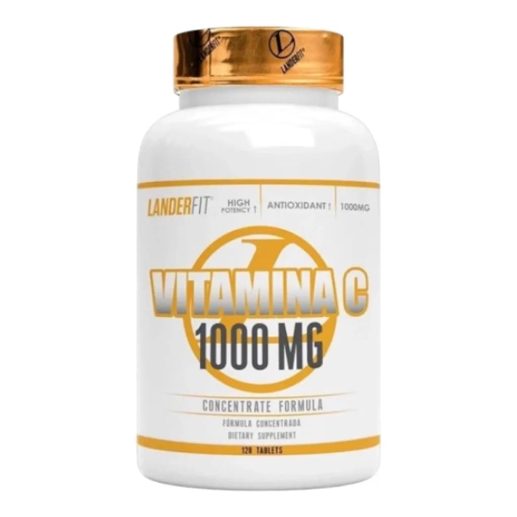 Vitamina C 1000mg - Landerfit 120 cápsulas