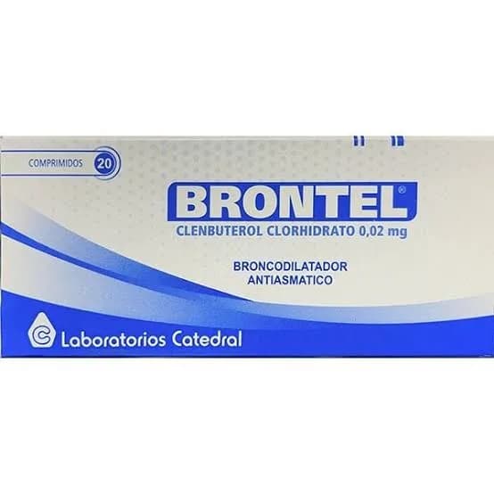 Brontel clembuterol clorhidrato 0,02mg