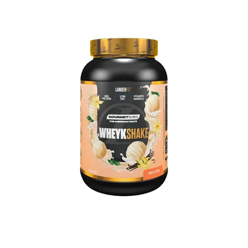 Whey protein WHEYKSHAKE - vanilla ice cream- Landerfit 450g