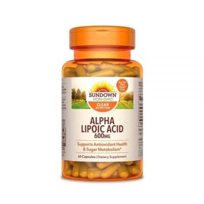Alpha lipoic acid 600mg - Sundown 60 capsules