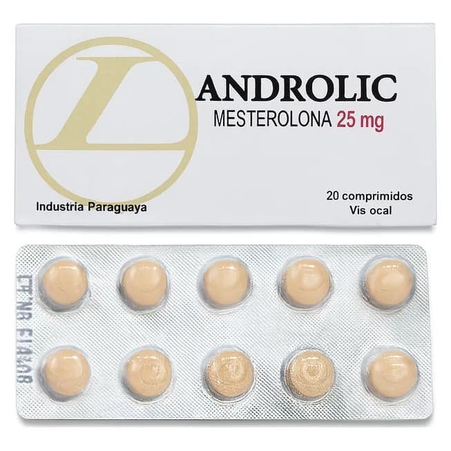 Androlic mesterolona 25mg