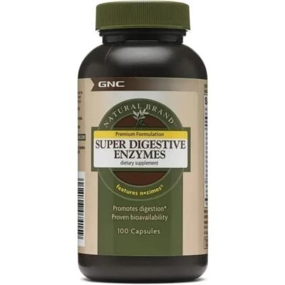 Super digestive enzymes - GNC 100 cápsulas