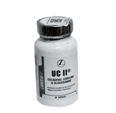 UC II colágeno, cúrcuma e glucosamine 30 cápsulas - Landerfit