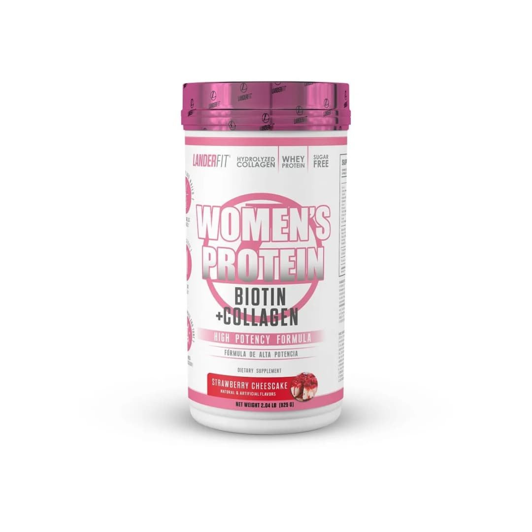 Whey protein - strawberry cheesecake - Landerfit 925g