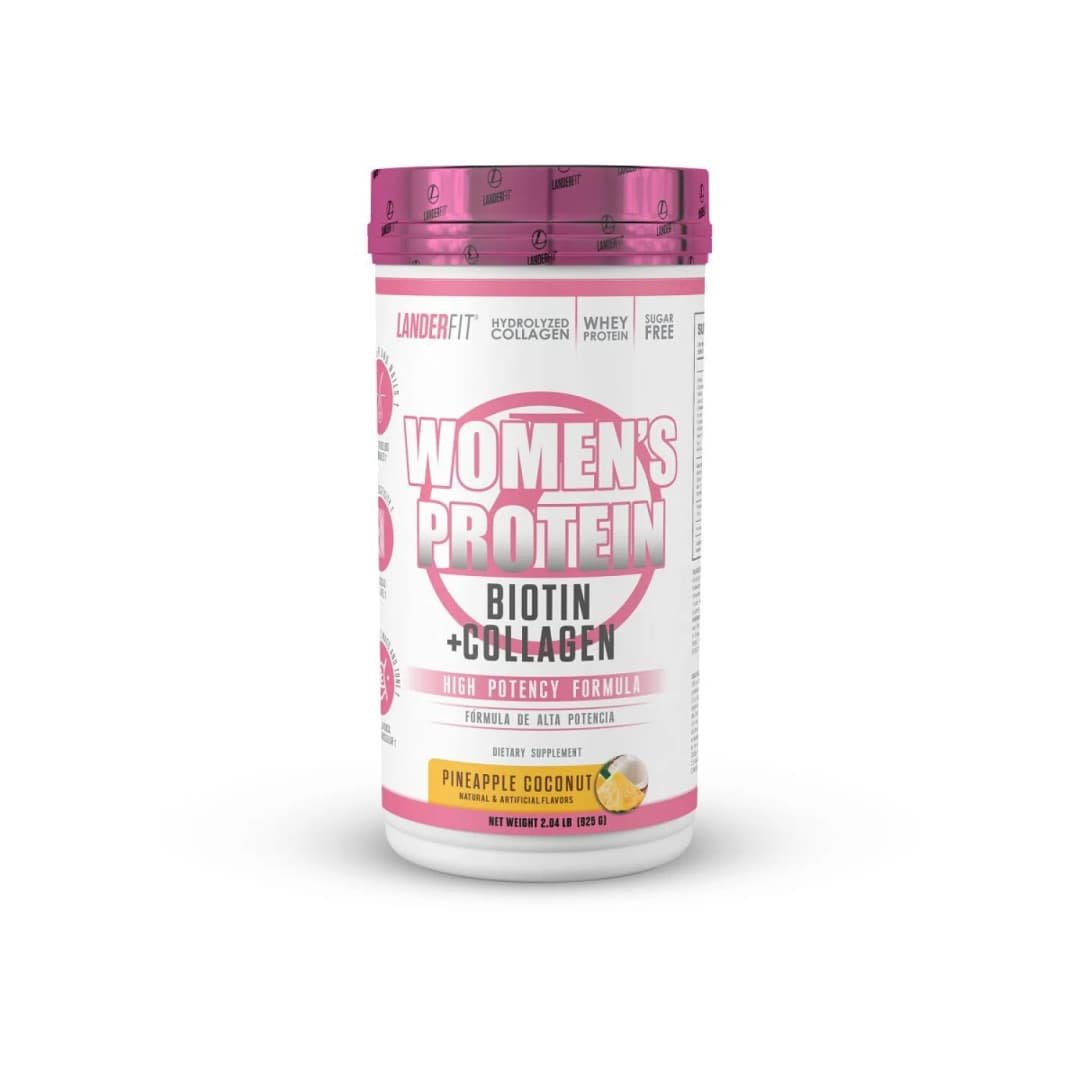 Women's protein - biotin e collagen - pineapple coconut